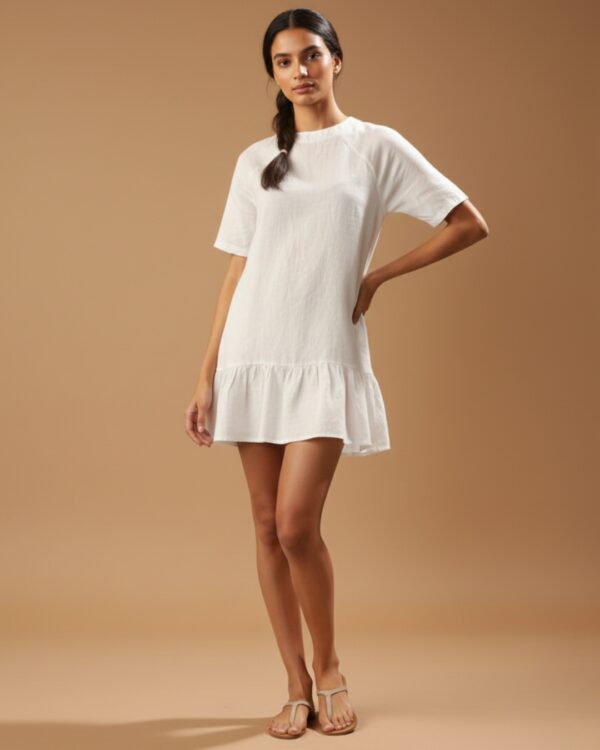 Wisteria Gathered  Dress
