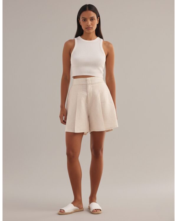 Aerial High Waisted  Shorts