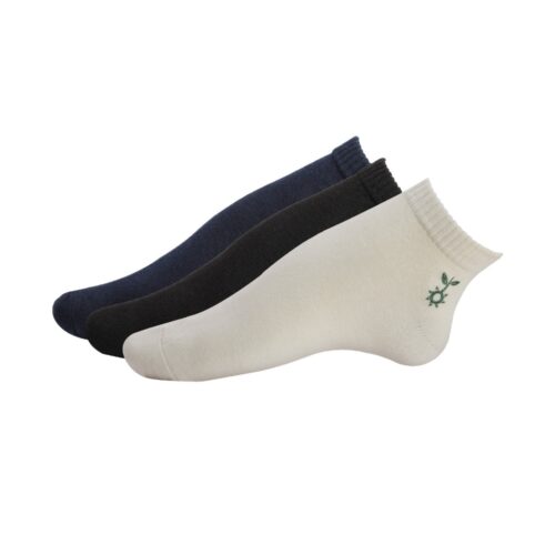 1902.1 Ankle Hemp Socks pack of 3